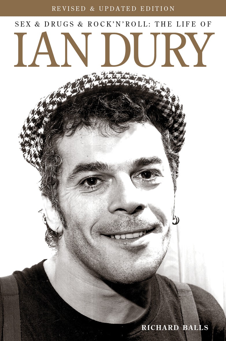 Book cover image for Sex And Drugs And Rock 'n' Roll: The Life Of Ian Dury ISBN: 9781849387729